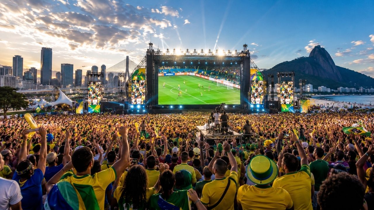 Casa CazéTV transforma o chat da internet em evento presencial na Copa, mira mais de 100 mil torcedores em São Paulo e no Rio e impulsiona empresa brasileira de experiências que espera (1)