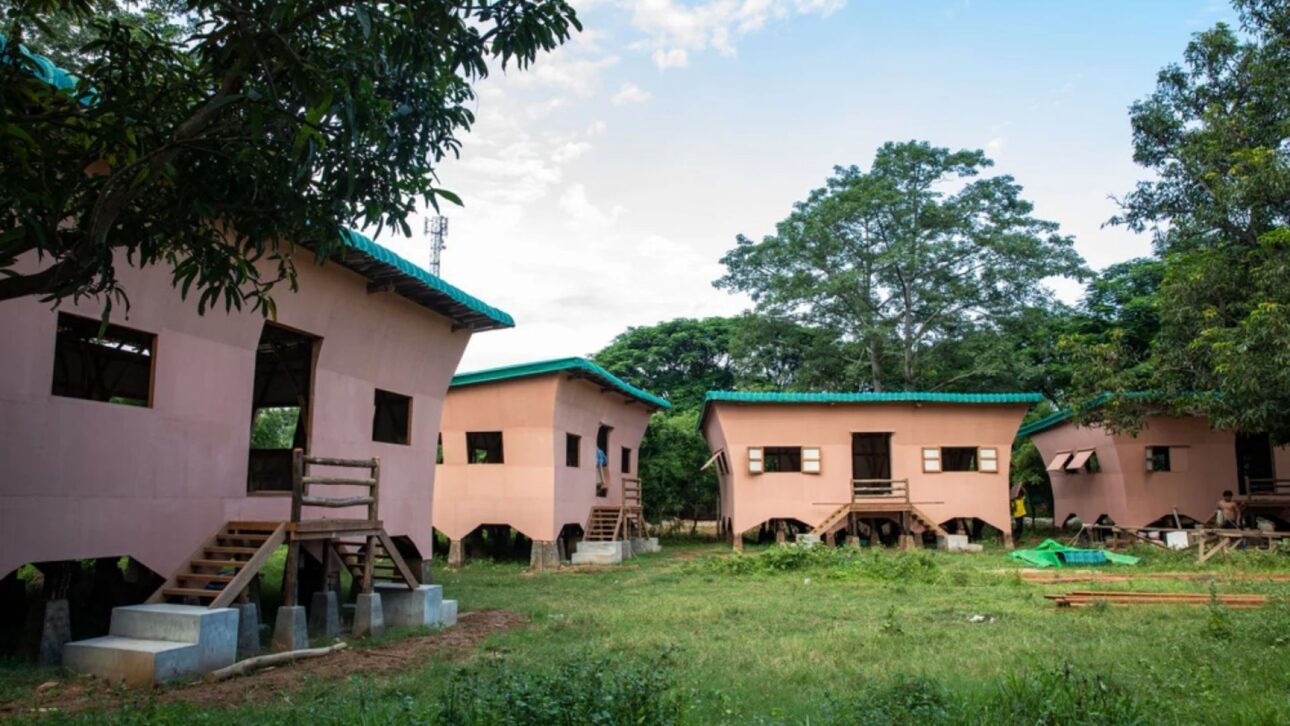 Designed by Blue Temple, these houses withstood a powerful earthquake without a single crack
image: Aung Htay Hlaing, Raphael Ascoli