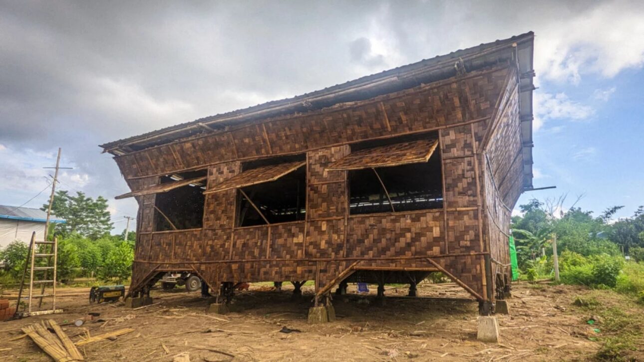 Designed by Blue Temple, these houses withstood a powerful earthquake without a single crack
image: Aung Htay Hlaing, Raphael Ascoli