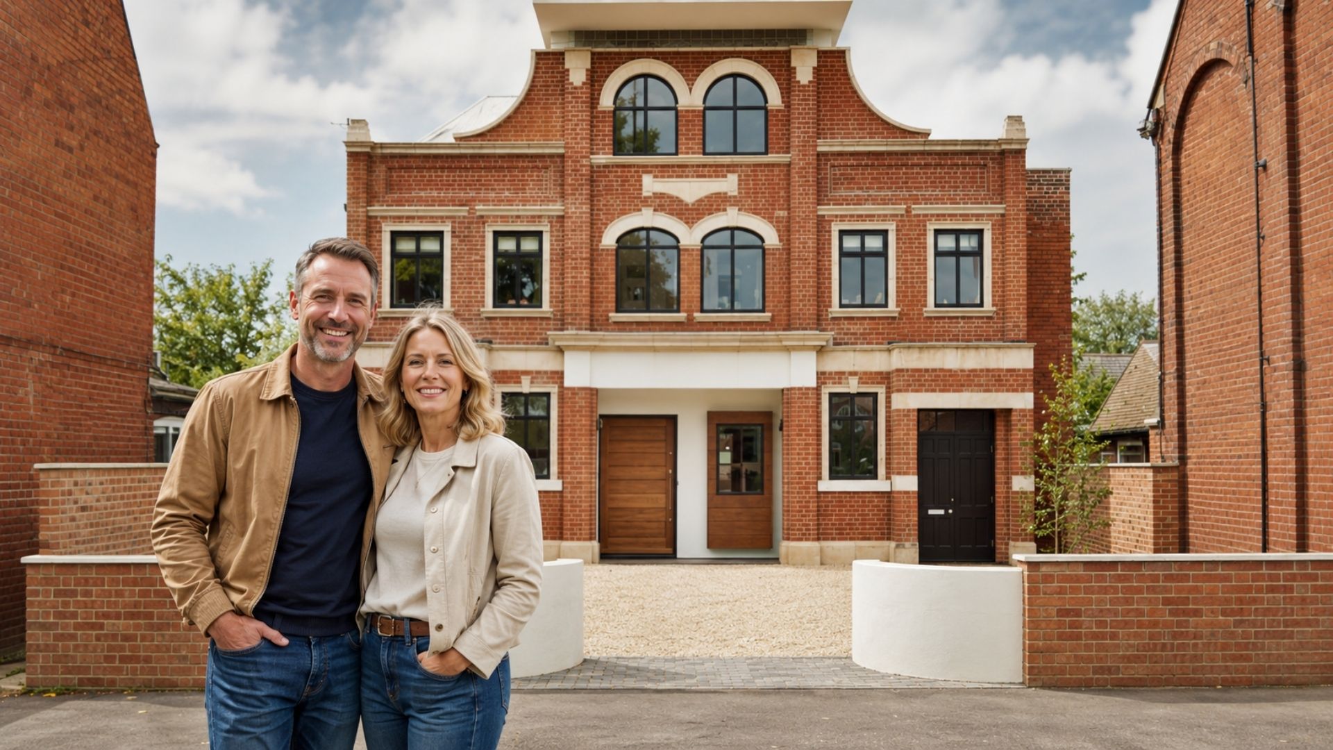 Casal compra cinema dos anos 1920 por 90 mil libras na Inglaterra e gasta 450 mil na reforma que virou casa: a plateia da antiga sala virou jardim.