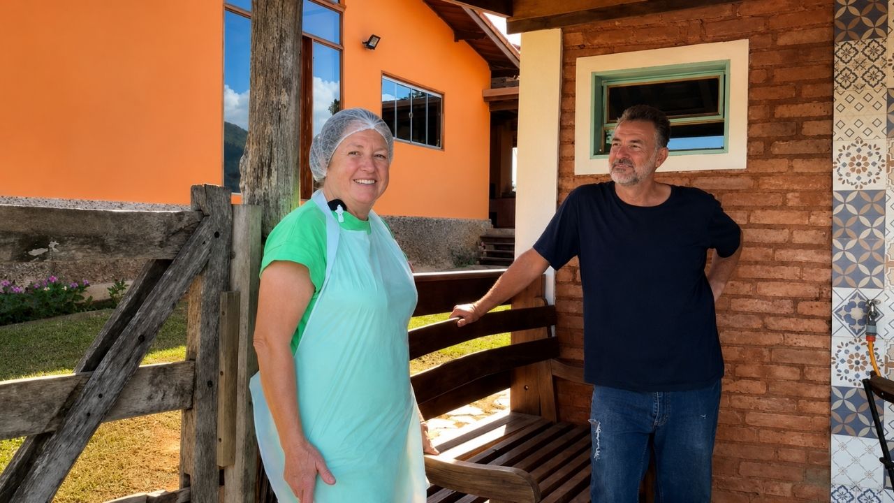 Casal vende empresa farmacêutica, volta para antiga fazenda da família na Serra da Canastra e transforma 230 litros de leite por dia em queijos artesanais disputados, enquanto preserva casa (7)