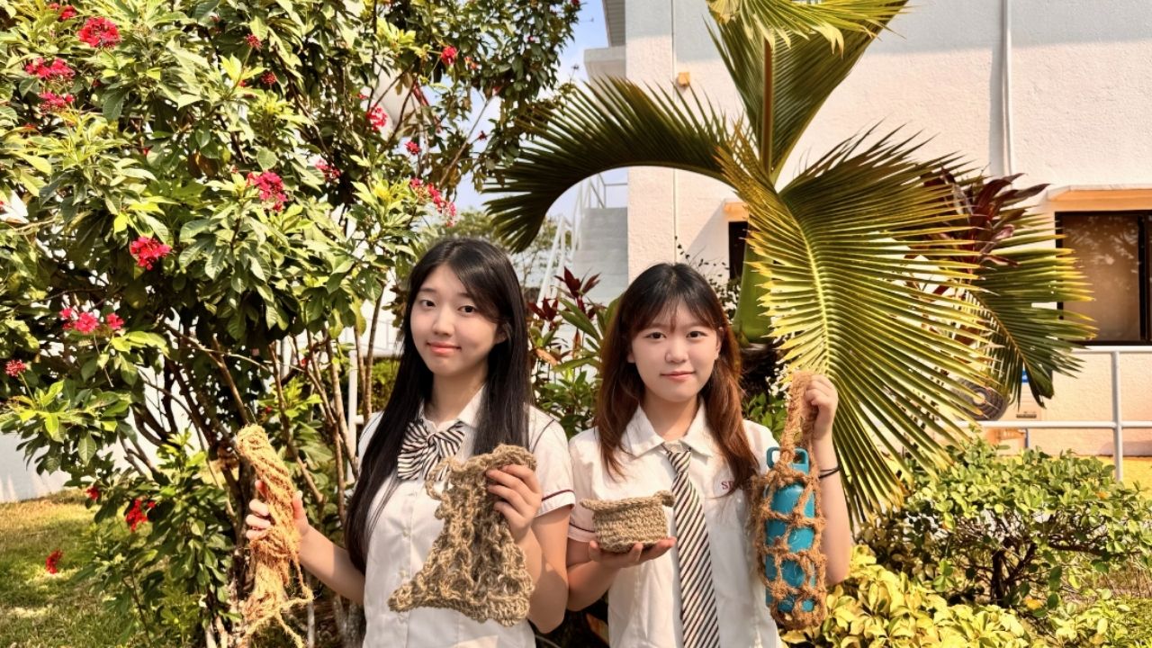 WeaveLand usa coco nas Filipinas para criar material sem plástico e entrar no Earth Prize com solução contra lixo costeiro.