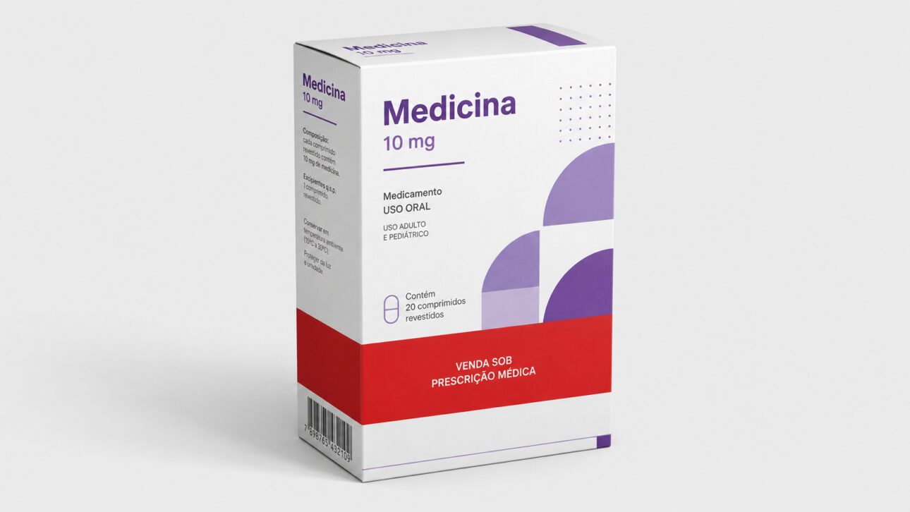Illustrative box of medication related to the recall of antibiotic and suspension of batches by Anvisa.