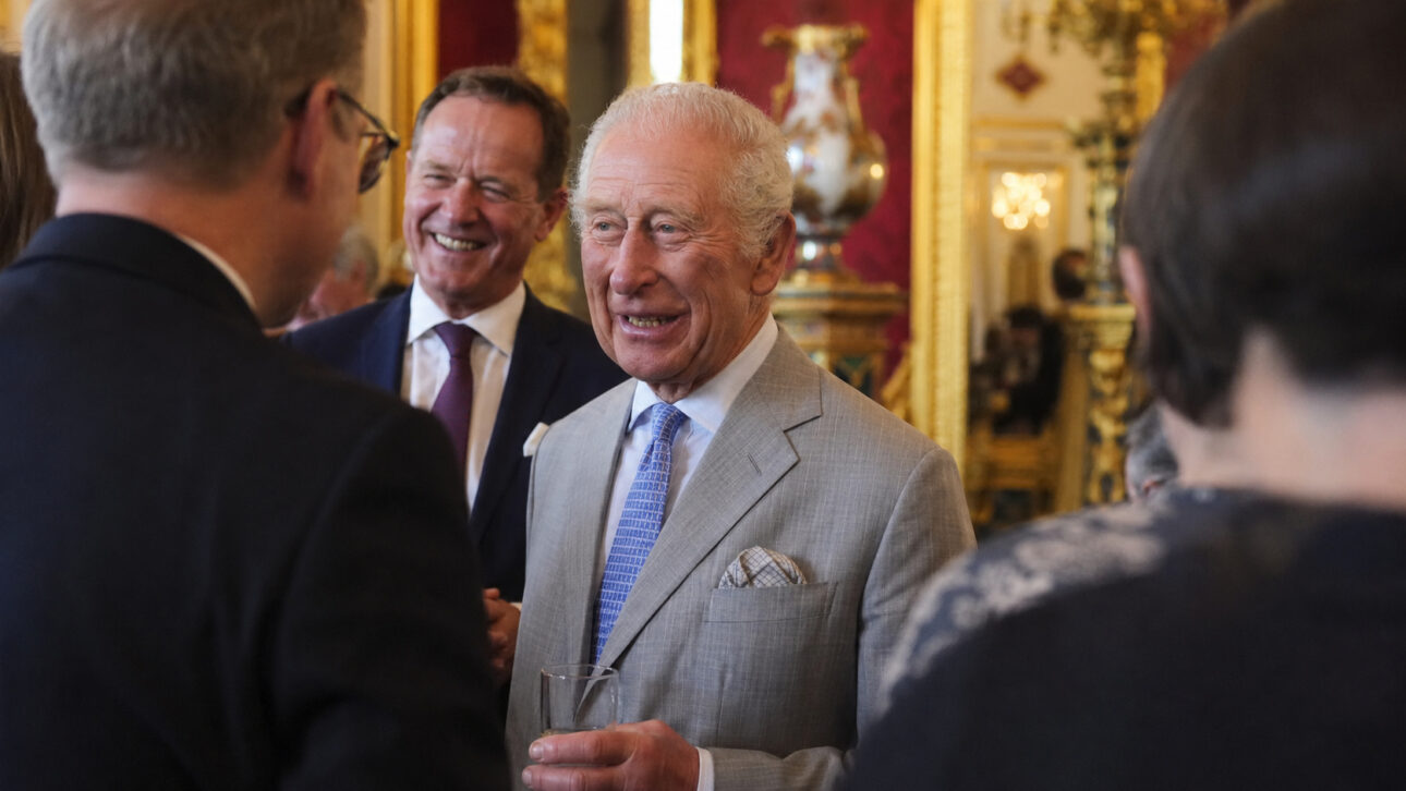 Charles III participates in an official reception, while the financing, taxes, and income of the British royal family remain under debate.