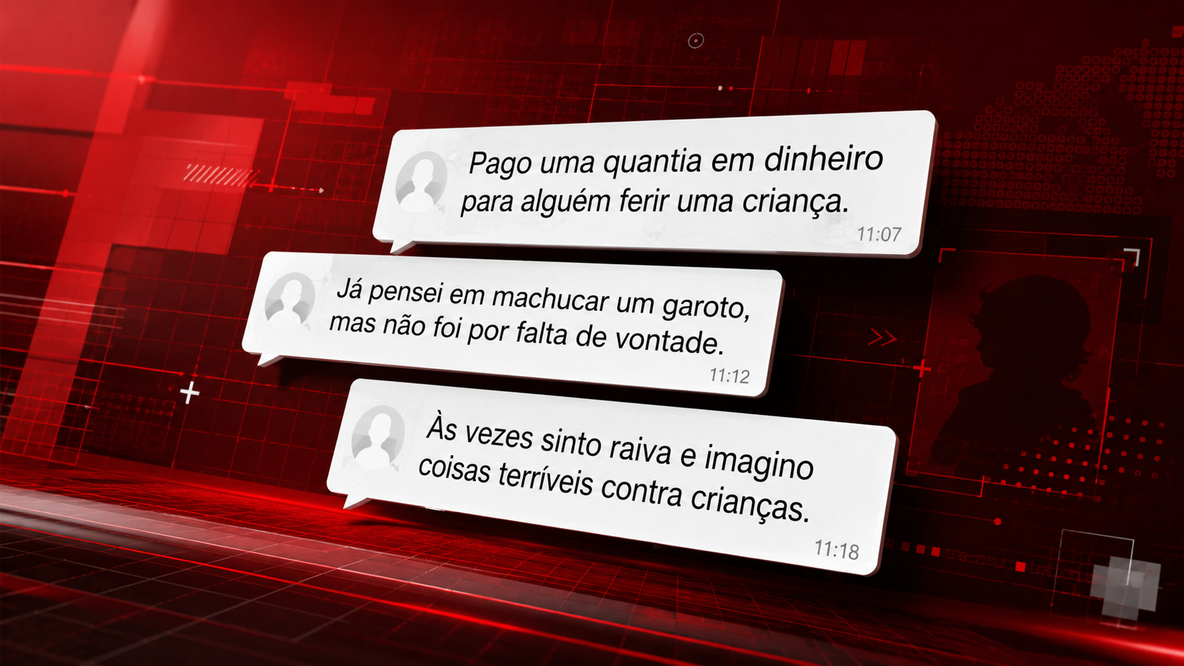 Mensagens analisadas pelo ChatGPT indicam ameaça contra criança e levam alerta ao FBI e à polícia do Espírito Santo