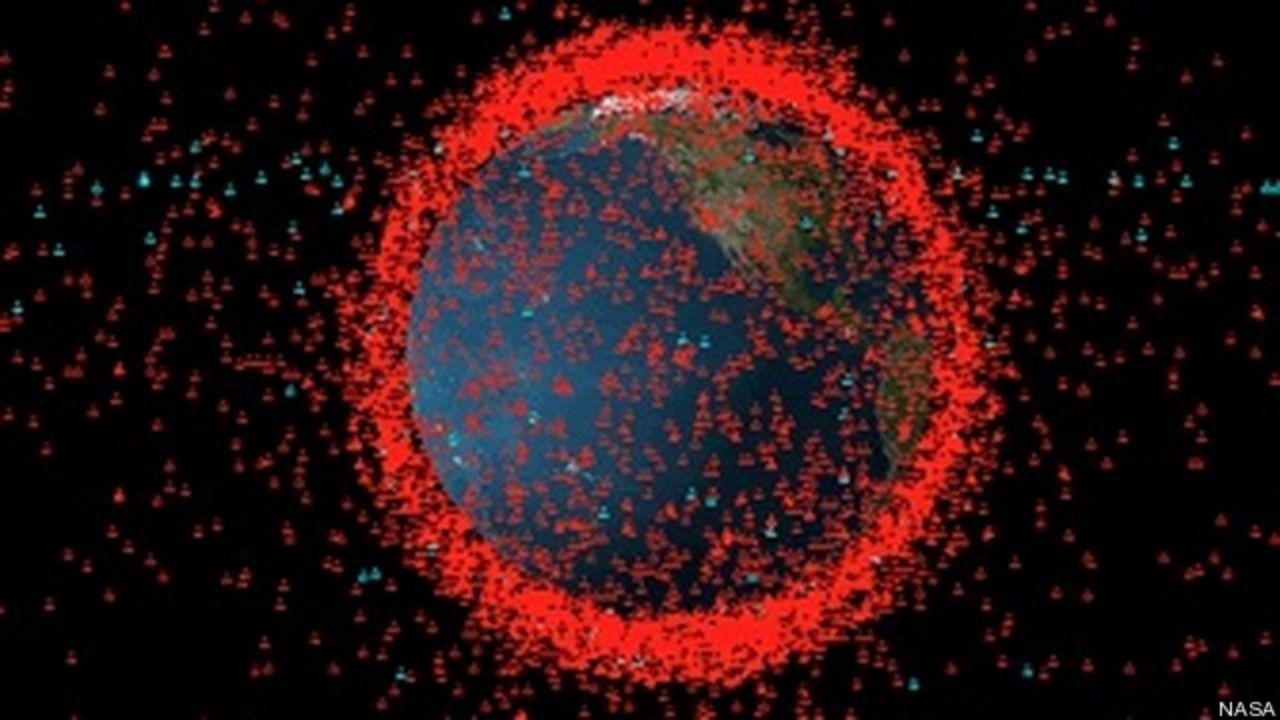 Space debris from Chinese rockets in low Earth orbit threatens military and commercial satellites.