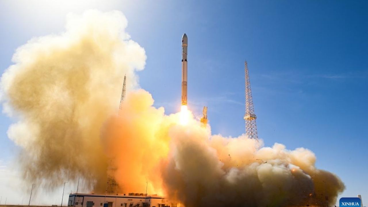 China unexpectedly launched the Long March 12B in the Gobi Desert with real satellites, but did not land the booster in the race against SpaceX.