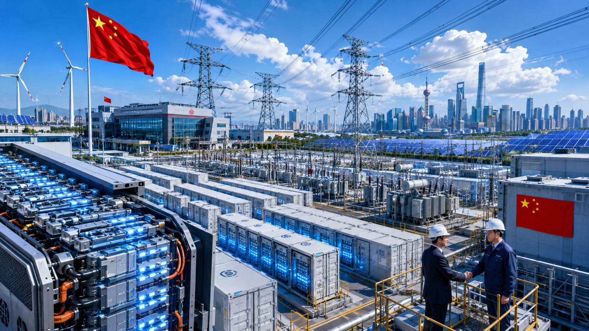 A China ligou à rede a maior estação de armazenamento de energia com baterias de 628 Ah do mundo, de 400 MWh, e fechou contrato de 10 GWh com a EVE Energy.