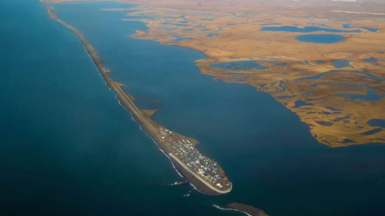 The Inuit village of Kivalina, Alaska, is being swallowed by the sea with the retreat of Arctic ice. The mega relocation project could cost up to $400 million without defined funding.