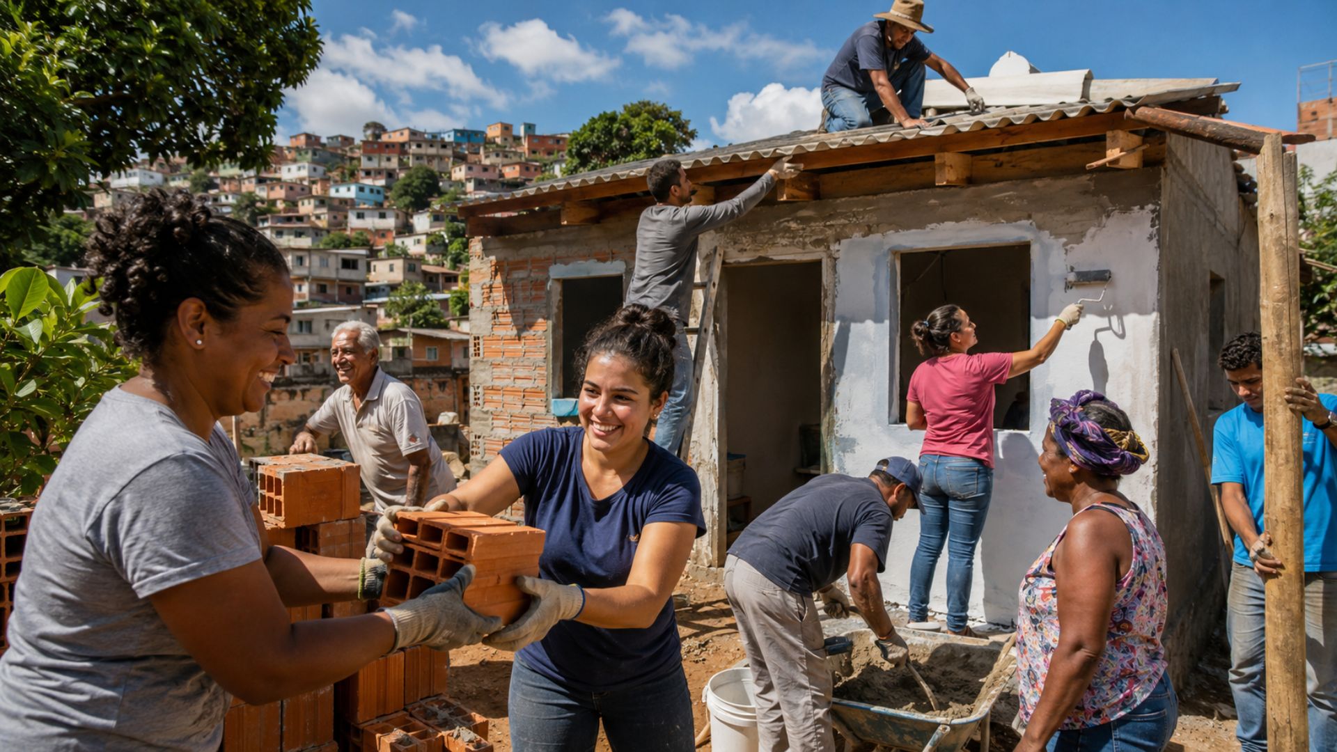 A Campanha da Fraternidade 2026 da CNBB lança o mutirão por moradia diante do déficit habitacional: 26 milhões de famílias sem moradia digna no Brasil.