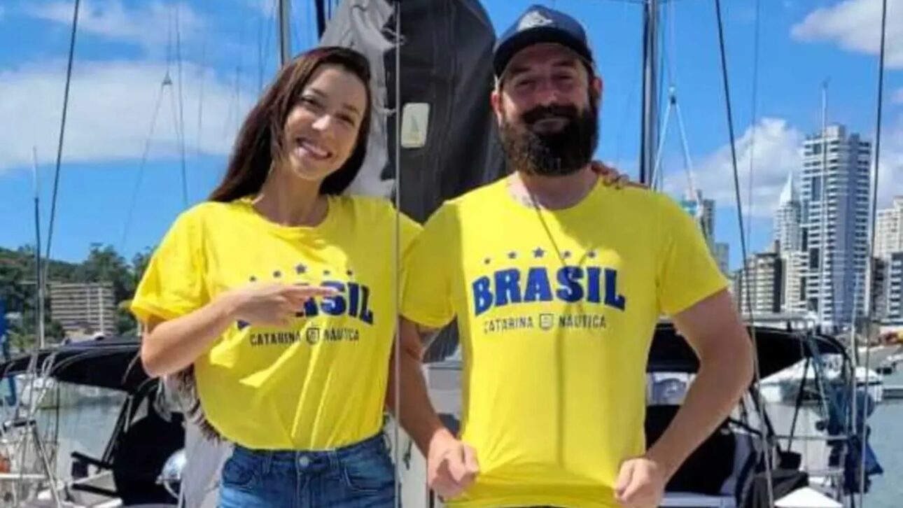 Morar em veleiro para fugir do aluguel: casal paga R$ 2,3 mil pela vaga molhada na Marina Itajaí e vive entre 10 famílias que decidiram morar em barco.