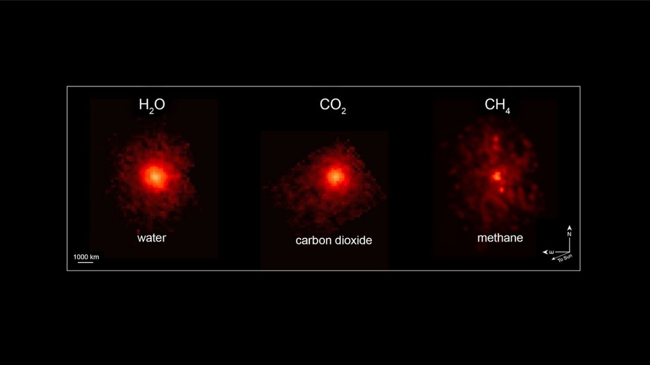 Cometa 3I/ATLAS tuvo metano analizado por el James Webb y refuerza origen distante del Sistema Solar.