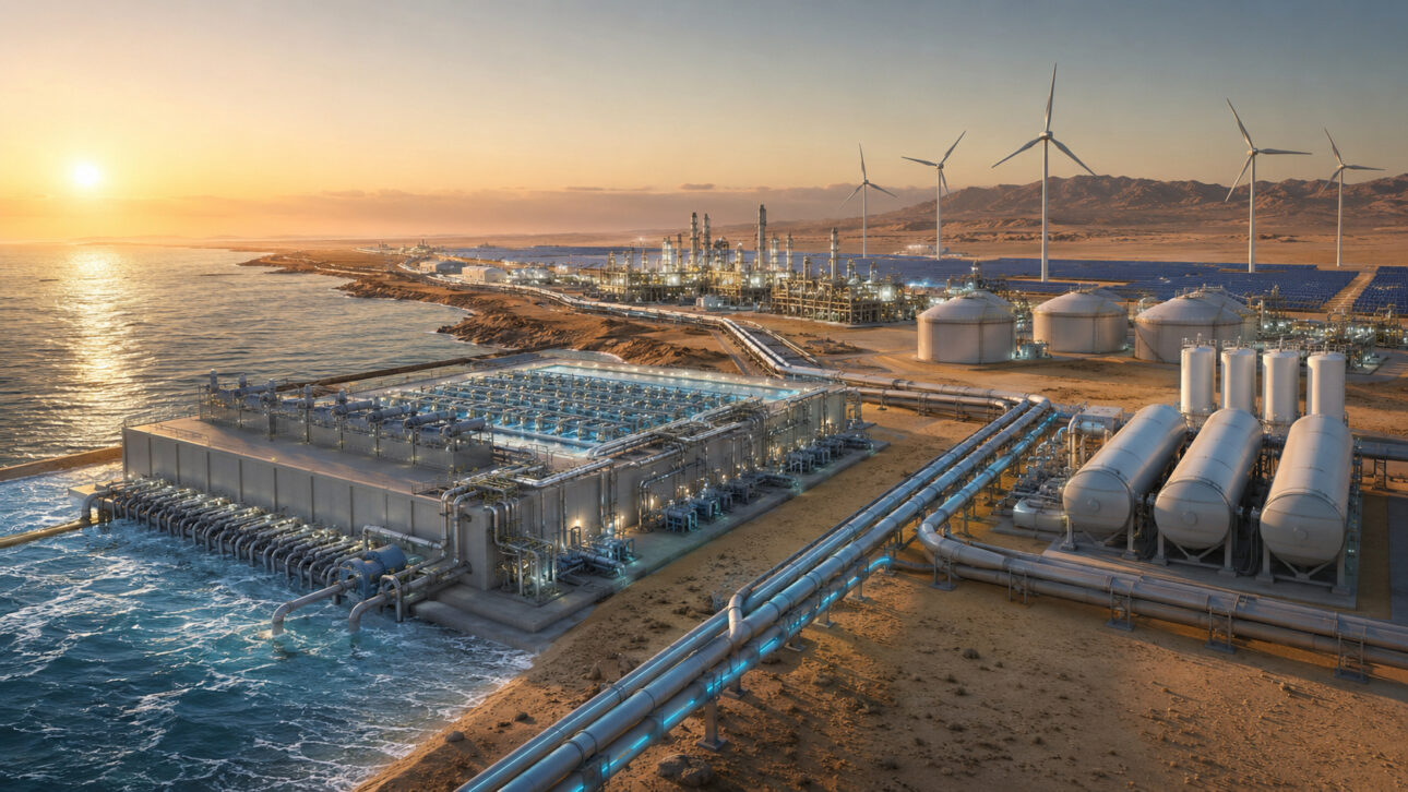 Green hydrogen promises to replace fossil fuels, but requires ultrapure water and could make desalination a central piece of the energy transition in the Gulf