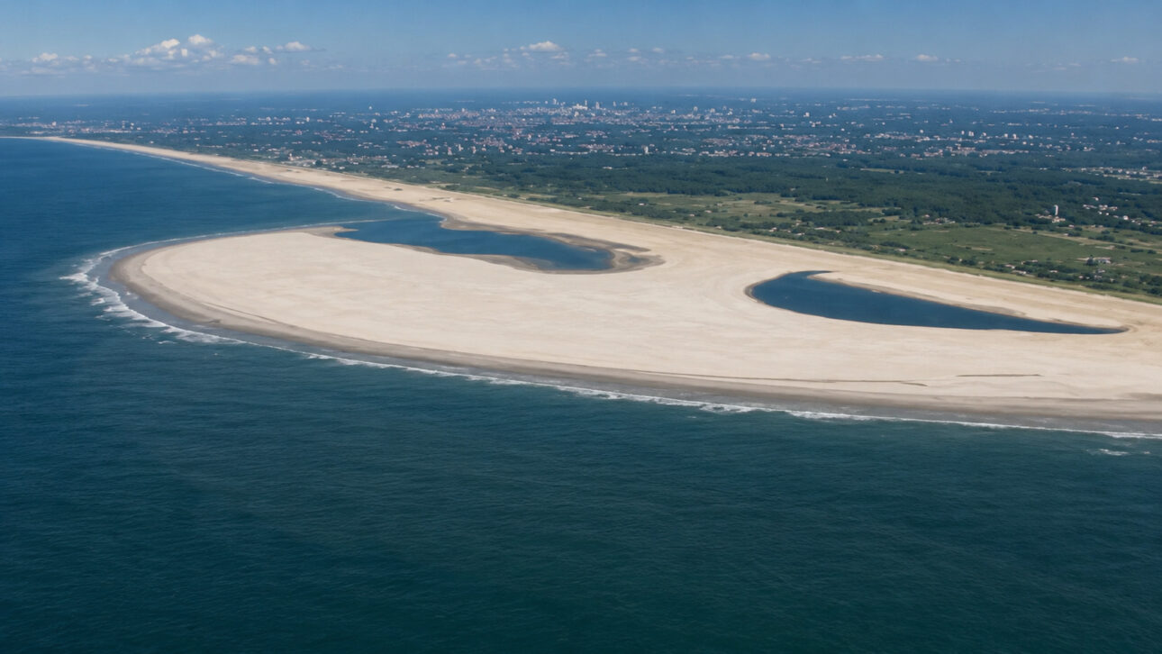 Construir com a natureza significa deixar vento, ondas e correntes fazerem parte do trabalho