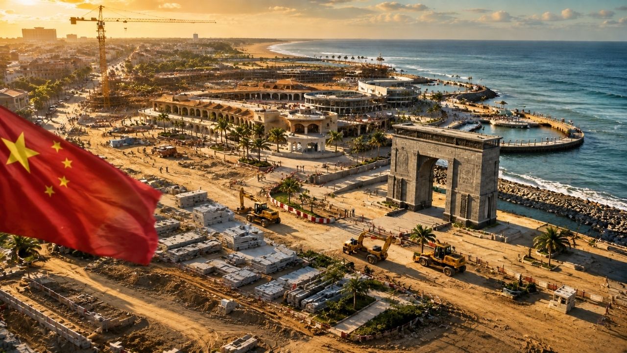 Construtoras chinesas assumem obra para transformar antigo porto histórico do Benin em complexo turístico à beira-mar projeto em Ouidah vai conectar La Marina, rota de 2 km e (6)