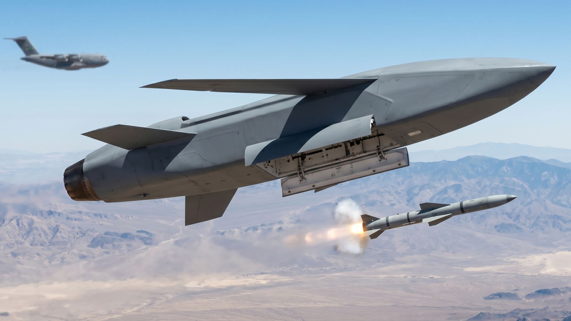 O drone que nasce debaixo de um caça e vira caçador no céu: X-68A LongShot será lançado por um F-15