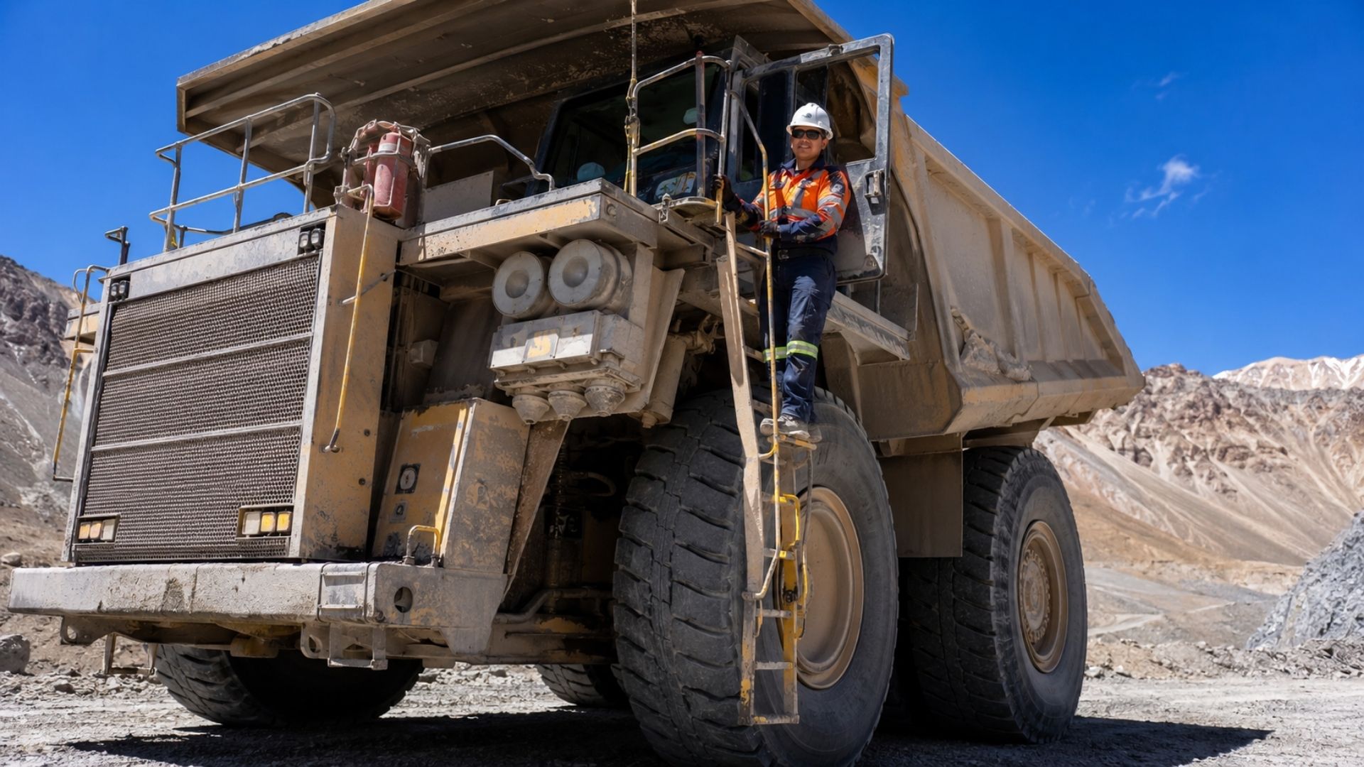 De carro e moto a operadora de caminhão de 15 m: mulher trabalha a 4.800 m na mina de ouro Veladero, na Argentina, e a mineração já tem 16% de mulheres.