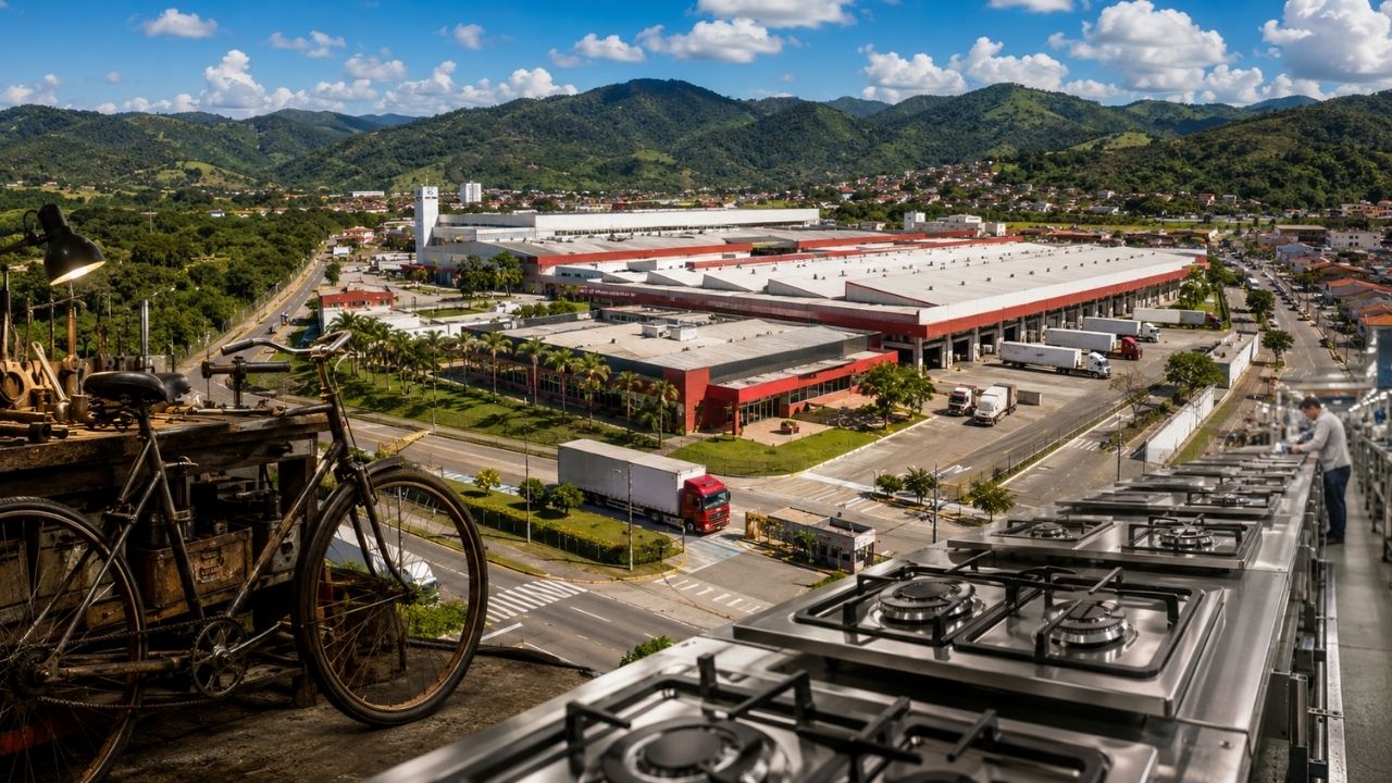 De oficina de bicicletas em SC à fábrica que popularizou o cooktop no Brasil Fischer investe R$ 20 milhões para modernizar unidade que produz 200 mil itens por mês e mira faturamento (3)