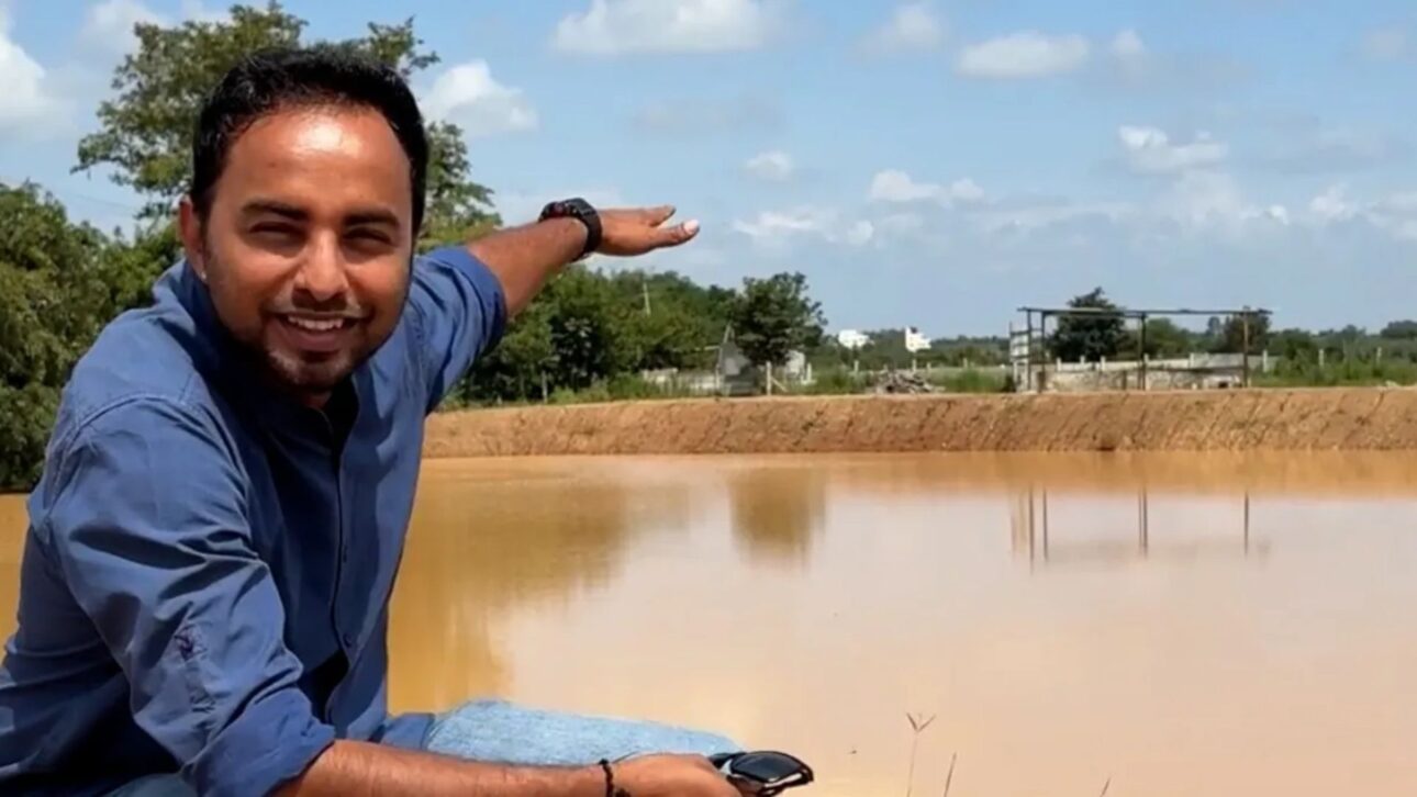 Gurunandan Rao revitalized a forgotten lake in Bengaluru after months of preparatory work.