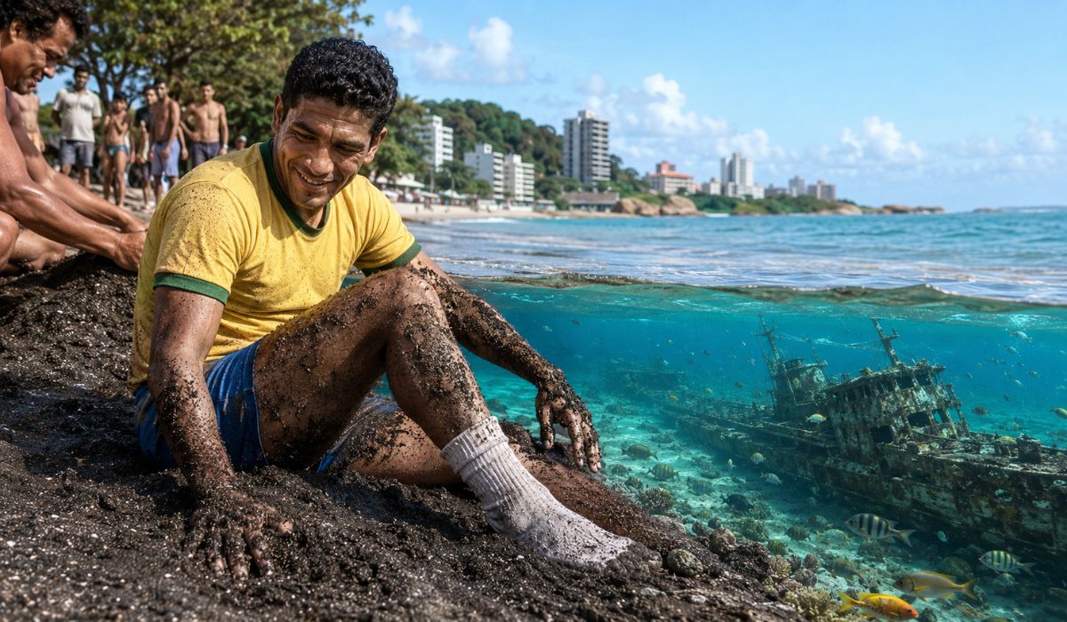 Guarapari reúne areias monazíticas, 50 praias, biodiversidade marinha e o navio Victory 8B, recife artificial no ES. (Imagem: Ilustrativa)