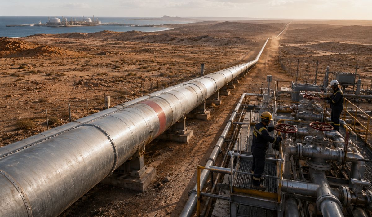 Entenda como gasodutos africanos podem mudar a rota do gás para a Europa e ampliar a disputa energética entre Argélia e Marrocos. (Imagem: Ilustrativa)