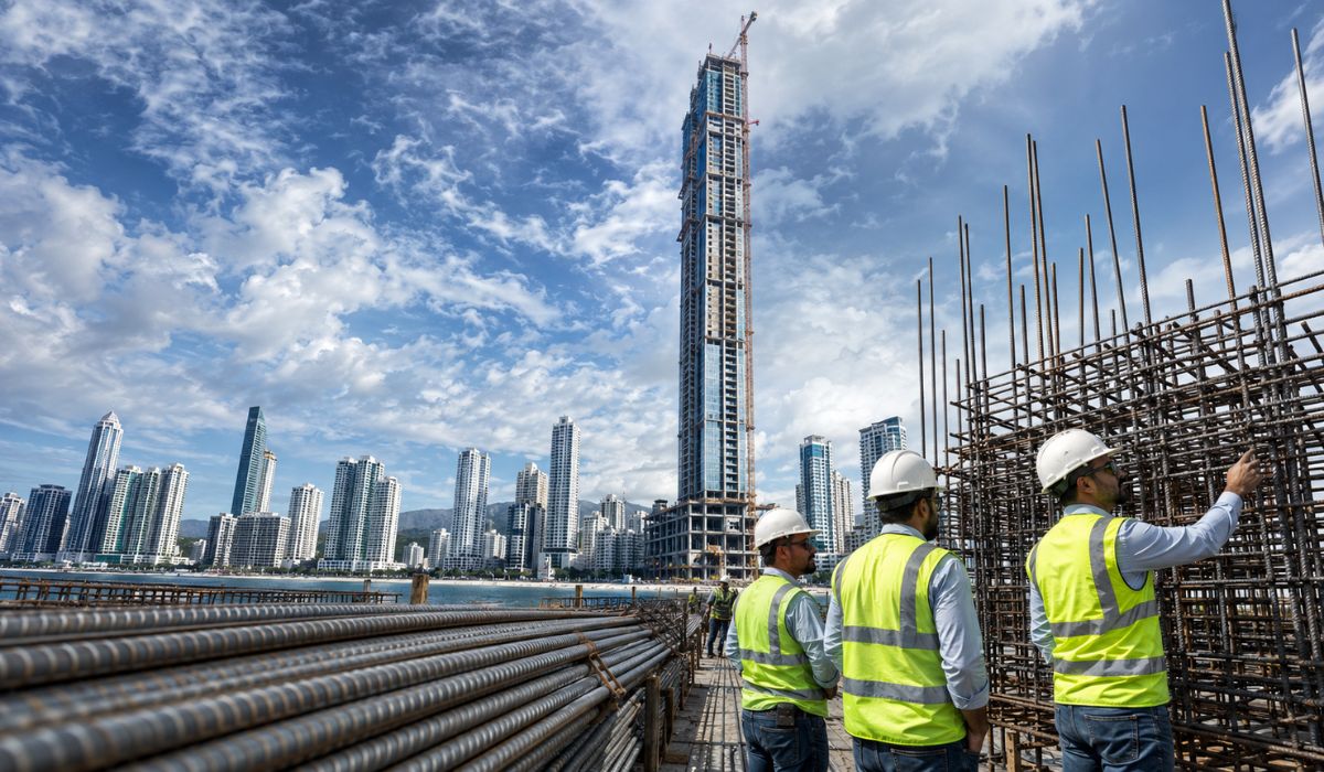ArcelorMittal fornece aço exclusivo ao Senna Tower, arranha-céu residencial em Balneário Camboriú que mira recorde mundial com aço nacional. (Imagem: Ilustrativa)