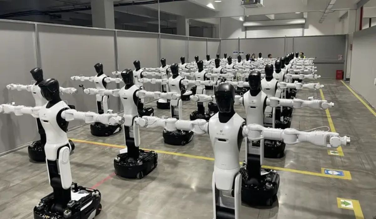 Robôs AgiBot G2 - Imagem: Reprodução