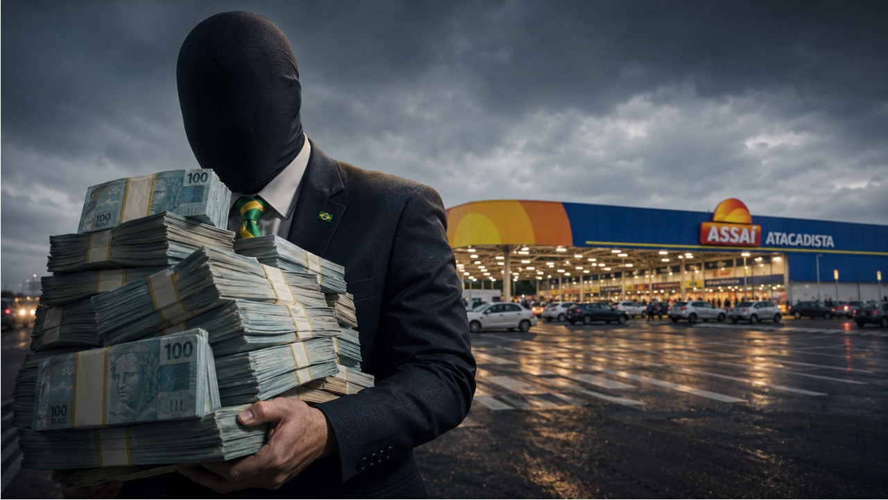 O “sócio invisível” que sempre recebe primeiro: Assaí movimenta R$ 20,6 bilhões no trimestre, lucra R$ 86 milhões e comparação com R$ 4,7 bilhões em impostos mostra governo levando 55 vezes mais que o lucro