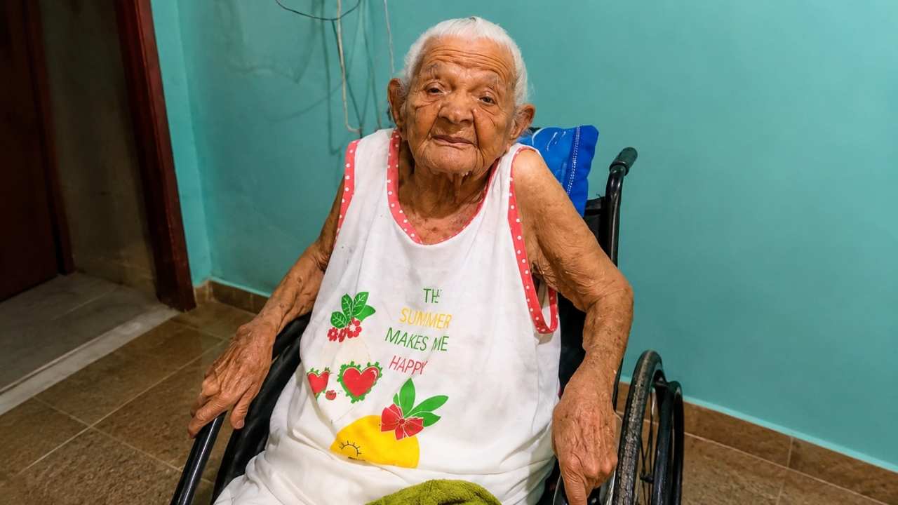 La brasileña que puede ser la persona viva más vieja del planeta tiene 119 años, vive en Itaperuna, en el estado de Río de Janeiro, le gusta el plátano, no usa medicamentos y ahora enfrenta una carrera contra documentos perdidos para entrar en el Guinness