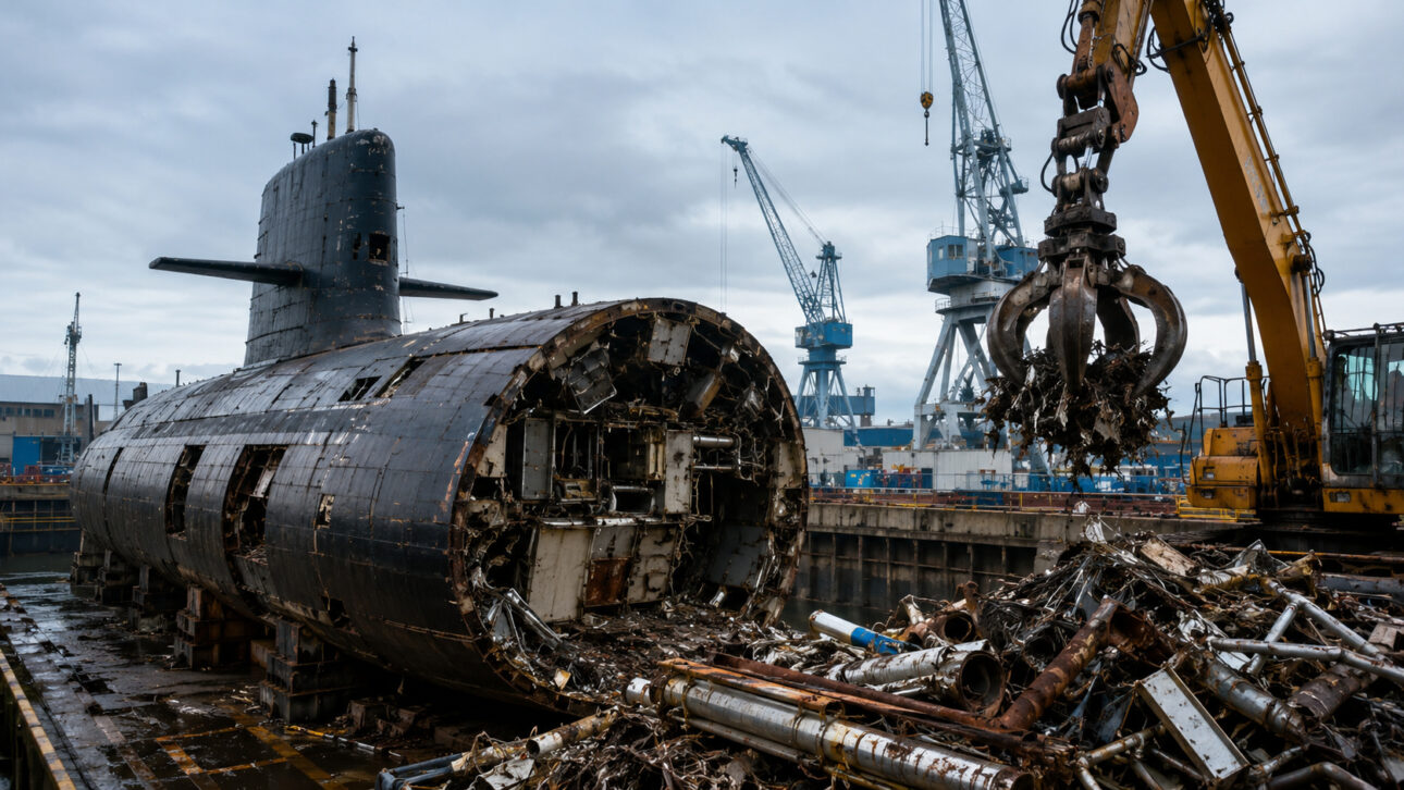 HMS Swiftsure became the laboratory submarine that will define the dismantling of the entire fleet