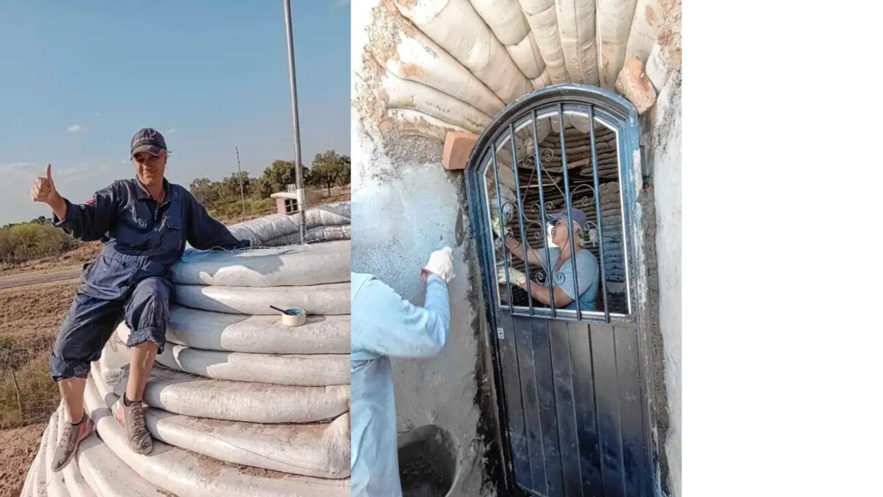 Mãe e dona de casa virou bioconstrutora, ergueu um domo de superadobe de 24 toneladas de terra e hoje ensina a bioconstrução pela Argentina.