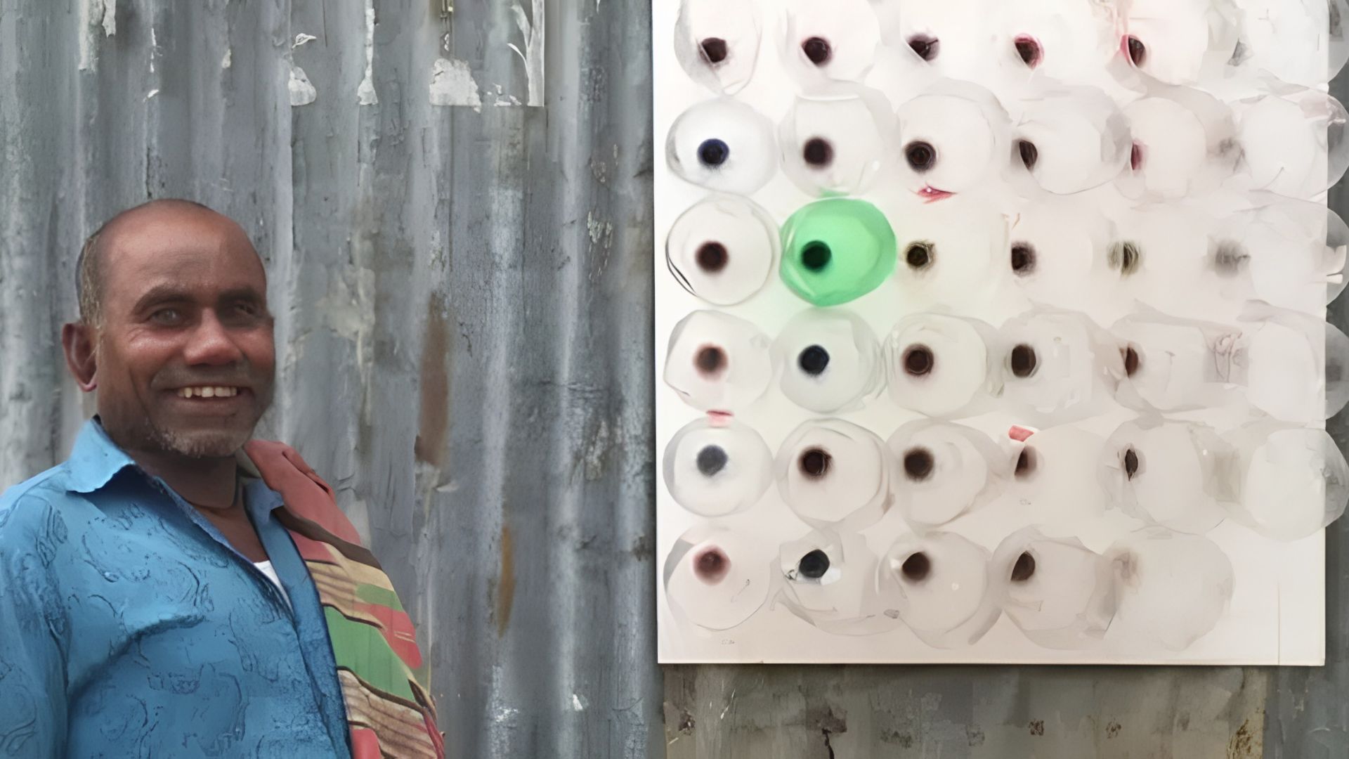 Eco-Cooler em Bangladesh usa garrafas PET recicladas para aliviar o calor sem eletricidade em casas metálicas, mas testes científicos pedem cautela.