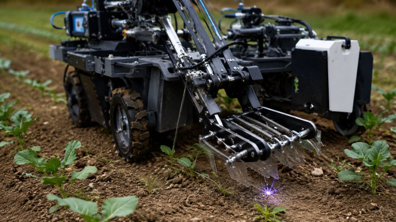 En Cornell, Andrew James creó el robot que mata malezas con descargas eléctricas, venció a 95 equipos, ganó US$ 50 mil y se convirtió en la startup Rootline.