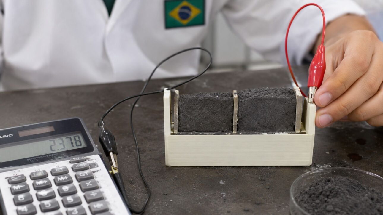 Pilha feita de resíduo de mineração: estudantes brasileiros do IFMS transformaram rejeito de manganês em pilha sustentável e chegaram à FEBRACE 2026.