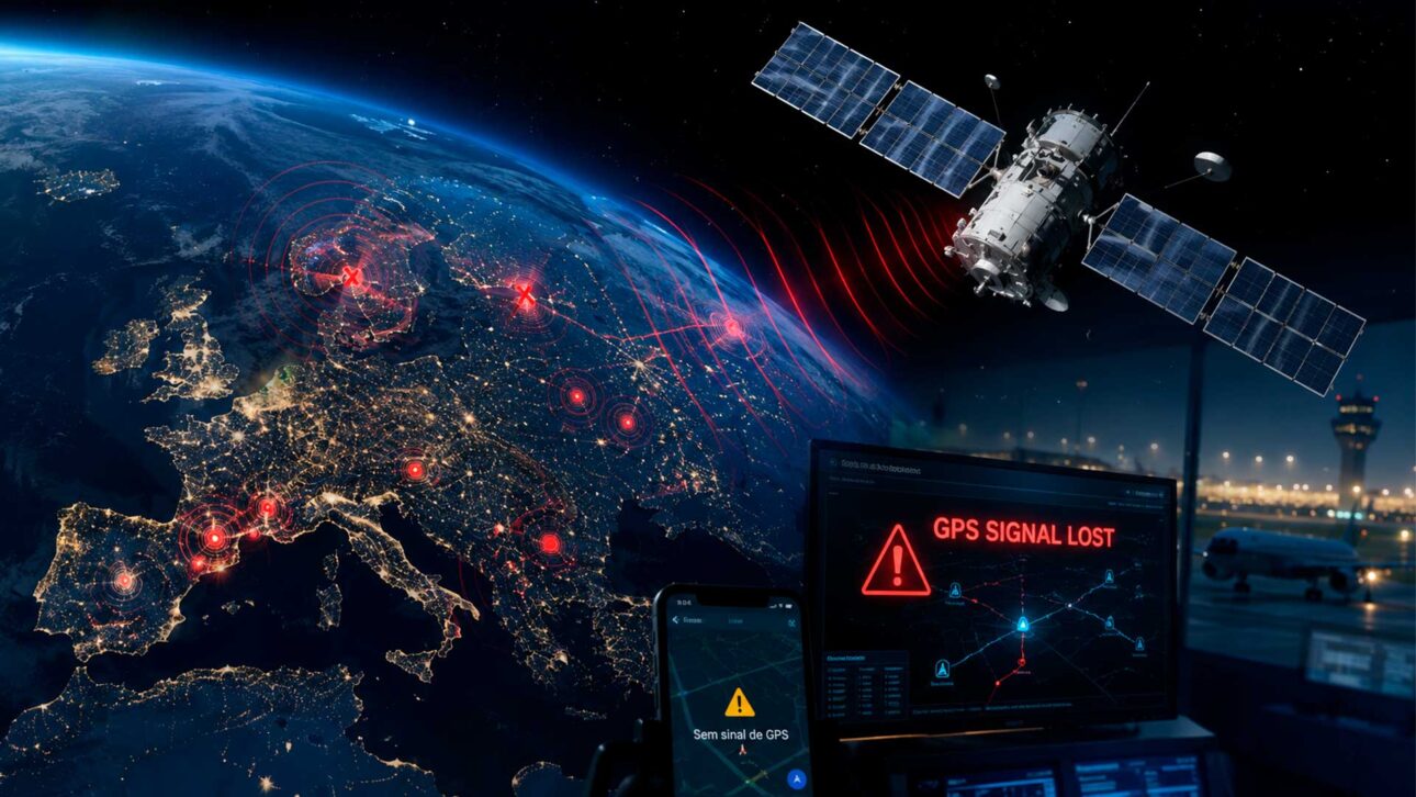 Estudo aponta interferência rara em GPS na Europa desde 2019