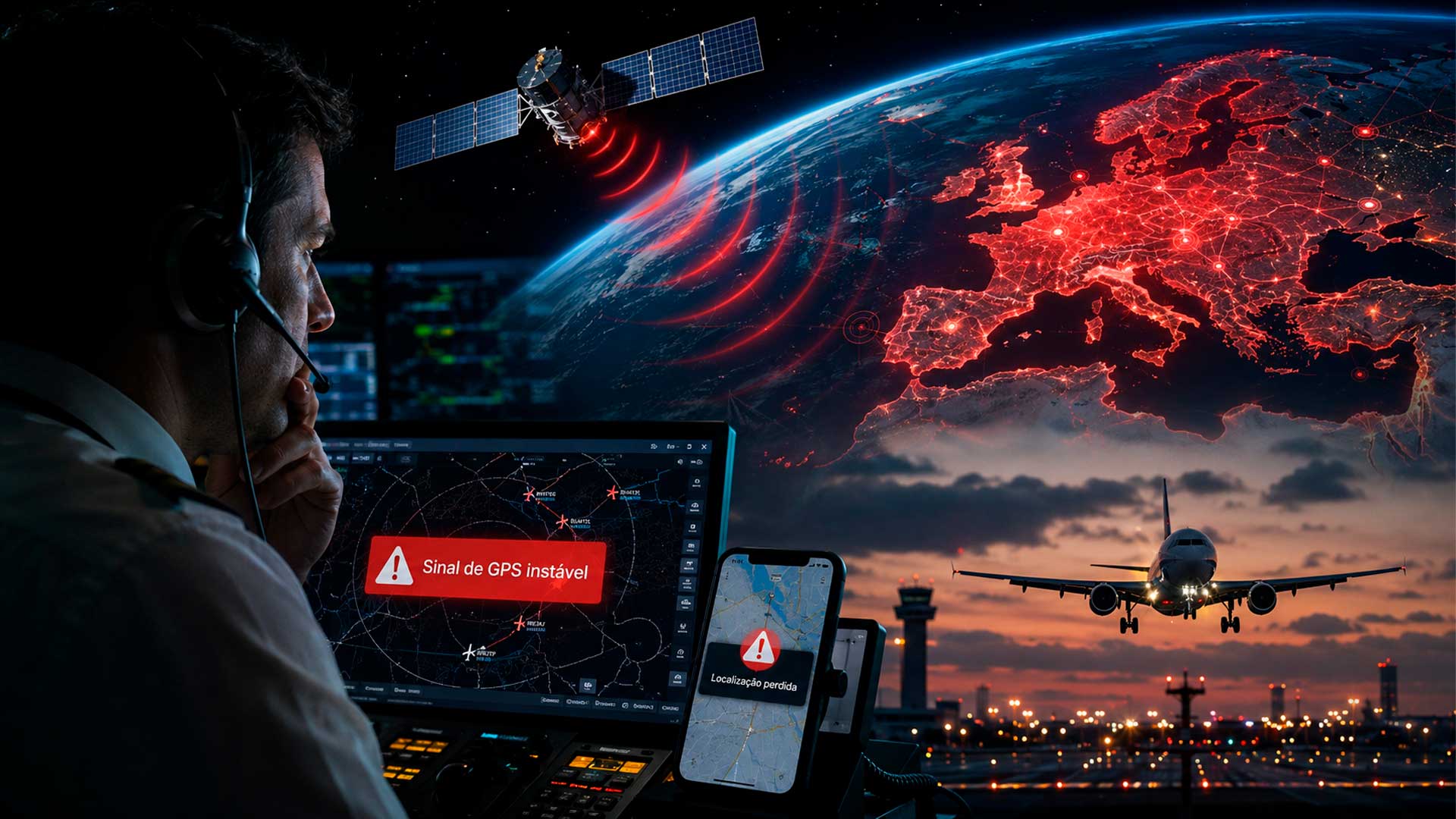 Estudo aponta possível interferência de satélites russos em falhas de GPS registradas desde 2019 na Europa, Groenlândia e Canadá