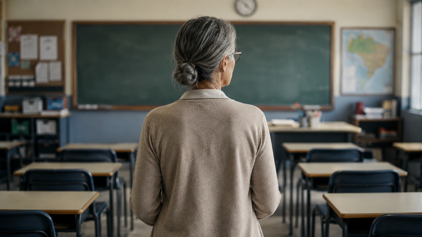 Estudo aponta que o Brasil pode enfrentar déficit de 235 mil professores até 2040, com queda no interesse pela carreira e envelhecimento da categoria.