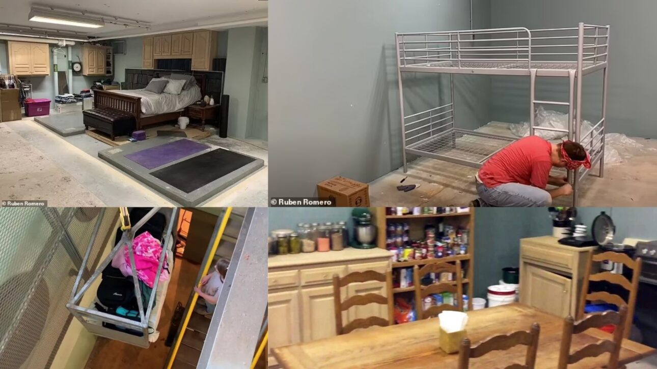 Família de seis deixou a Geórgia e vive num bunker subterrâneo da AT&T da Guerra Fria por US$ 300 mil: moradia improvável de 557 m² e 60 cm de concreto.