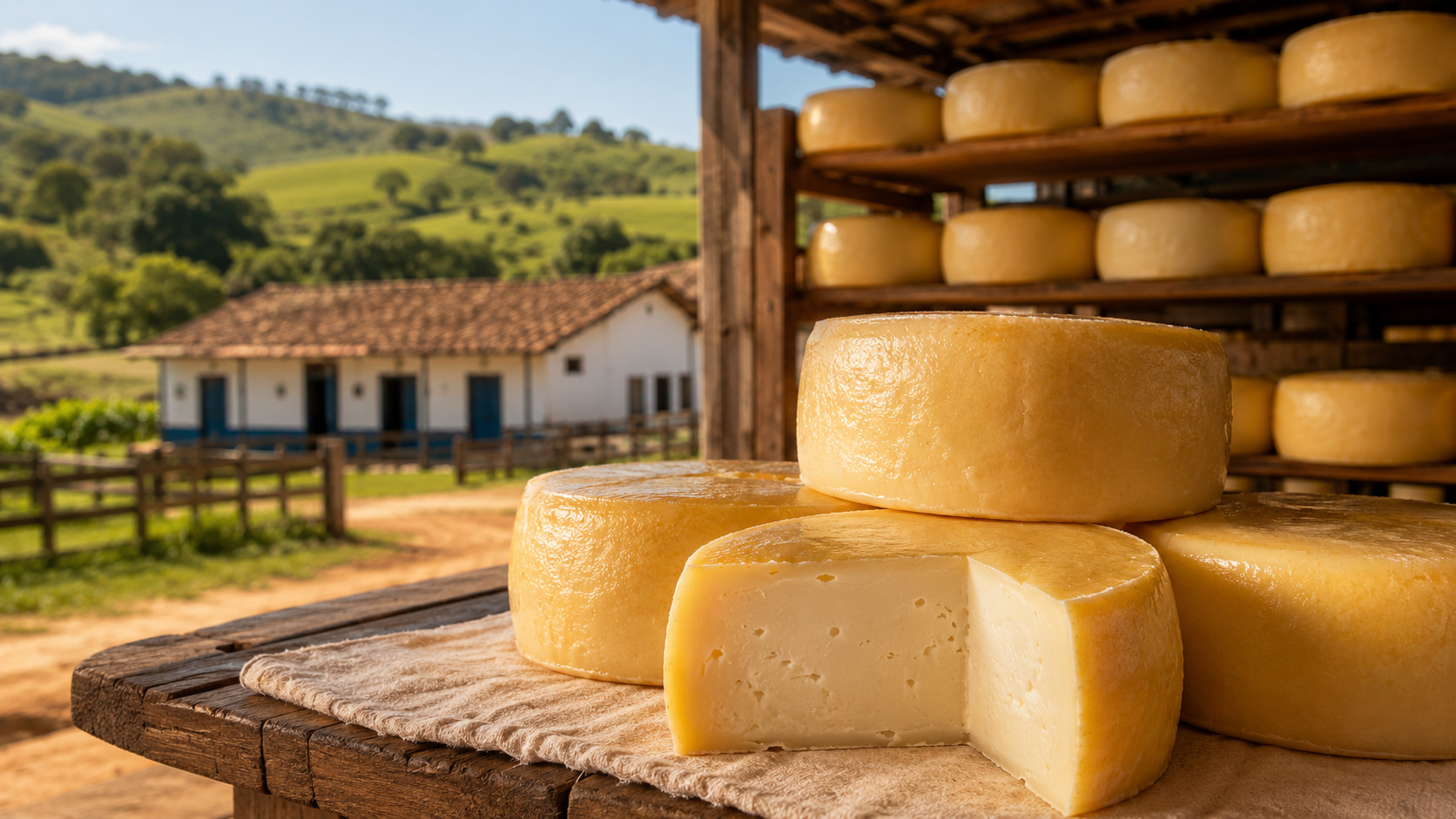 Fazenda Só-Nata, em Araxá, produz 250 queijos por dia, conquistou ouro na França e virou uma das referências do Queijo Minas Artesanal.