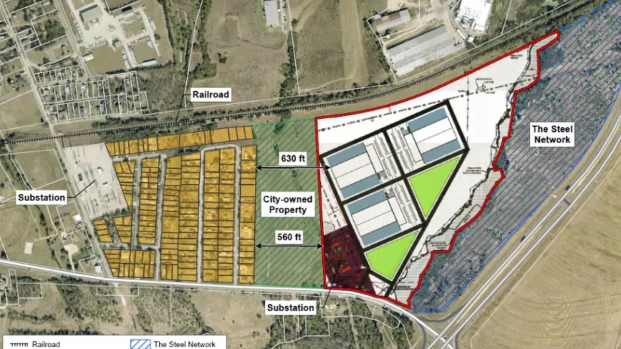 Em Taylor, fazendeiro doou área para parque público, mas Blueprint comprou terreno para data center e reacendeu disputa local.