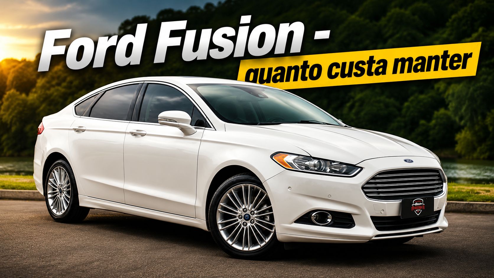Descubra tudo sobre o Ford Fusion Titanium AWD 2014 e seus custos anuais de manutenção detalhados.