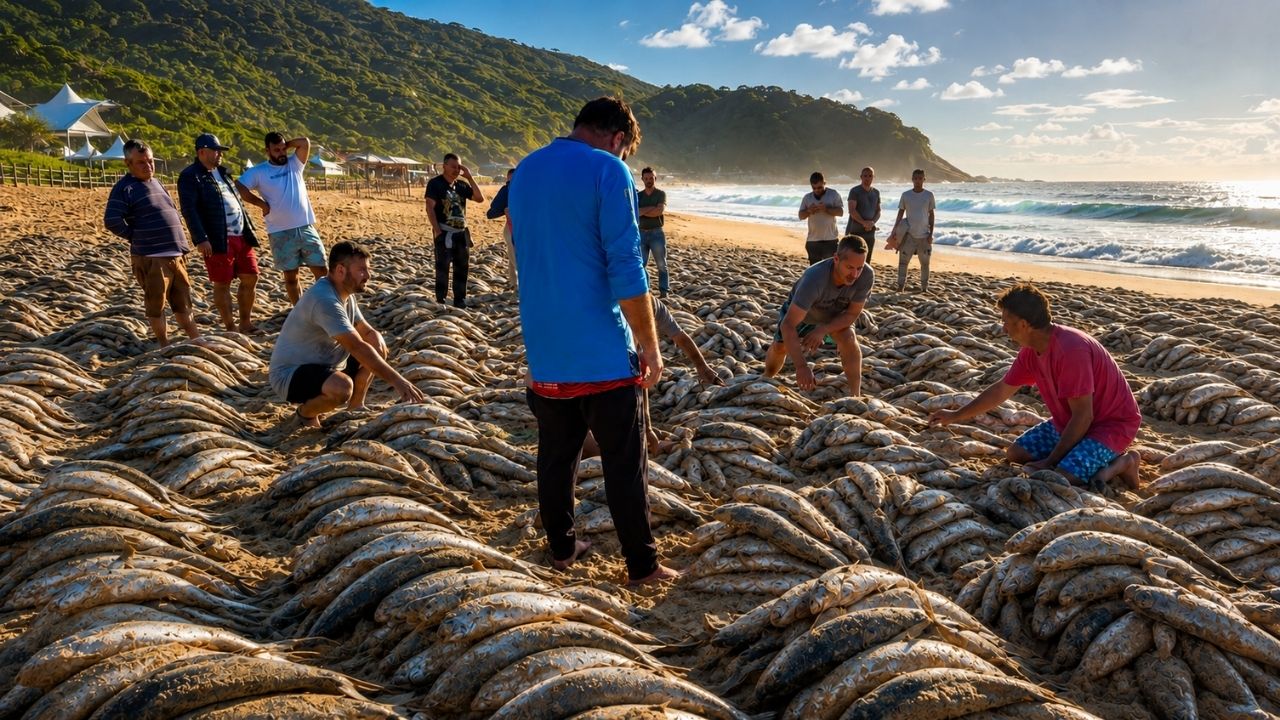 Governo federal deu marcha à ré após protestos em SC suspendeu a pesca da tainha, mas liberou mais 400 toneladas e reacendeu esperança de pescadores que viram cardumes passar sem