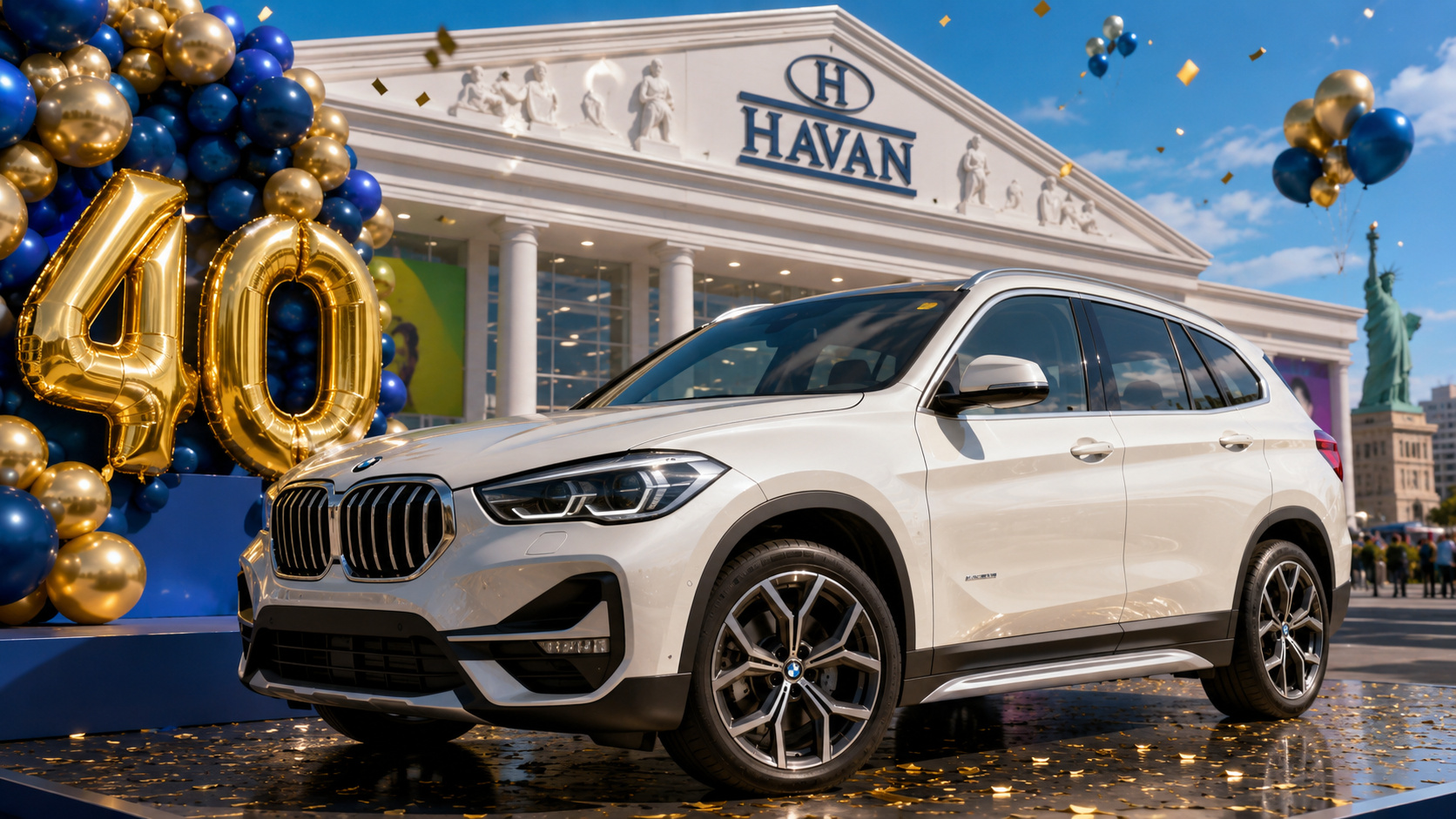 Havan vai “dar” uma BMW X1 para comemorar 40 anos