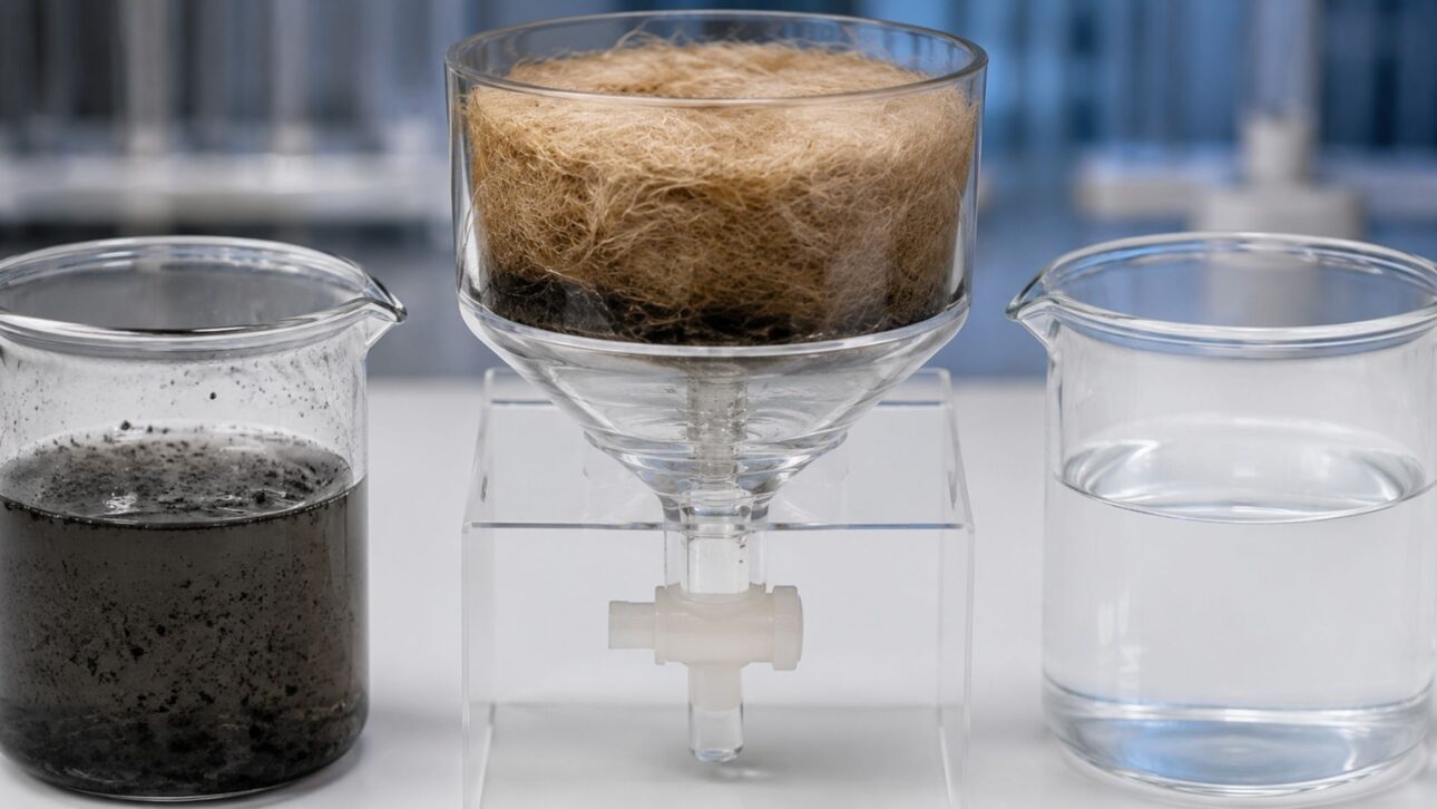 Jute hydrosponge created by 18-year-old removes 80% of 6PPD, the tire pollutant that kills salmon, and wins $75,000 at science fair.