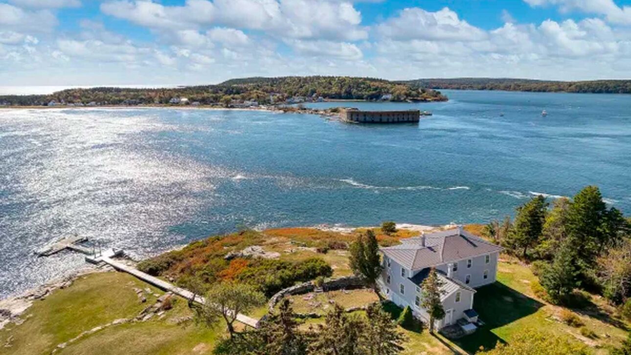 Ilha no Maine preserva memória de Stephen Etnier e chama atenção no mercado de luxo