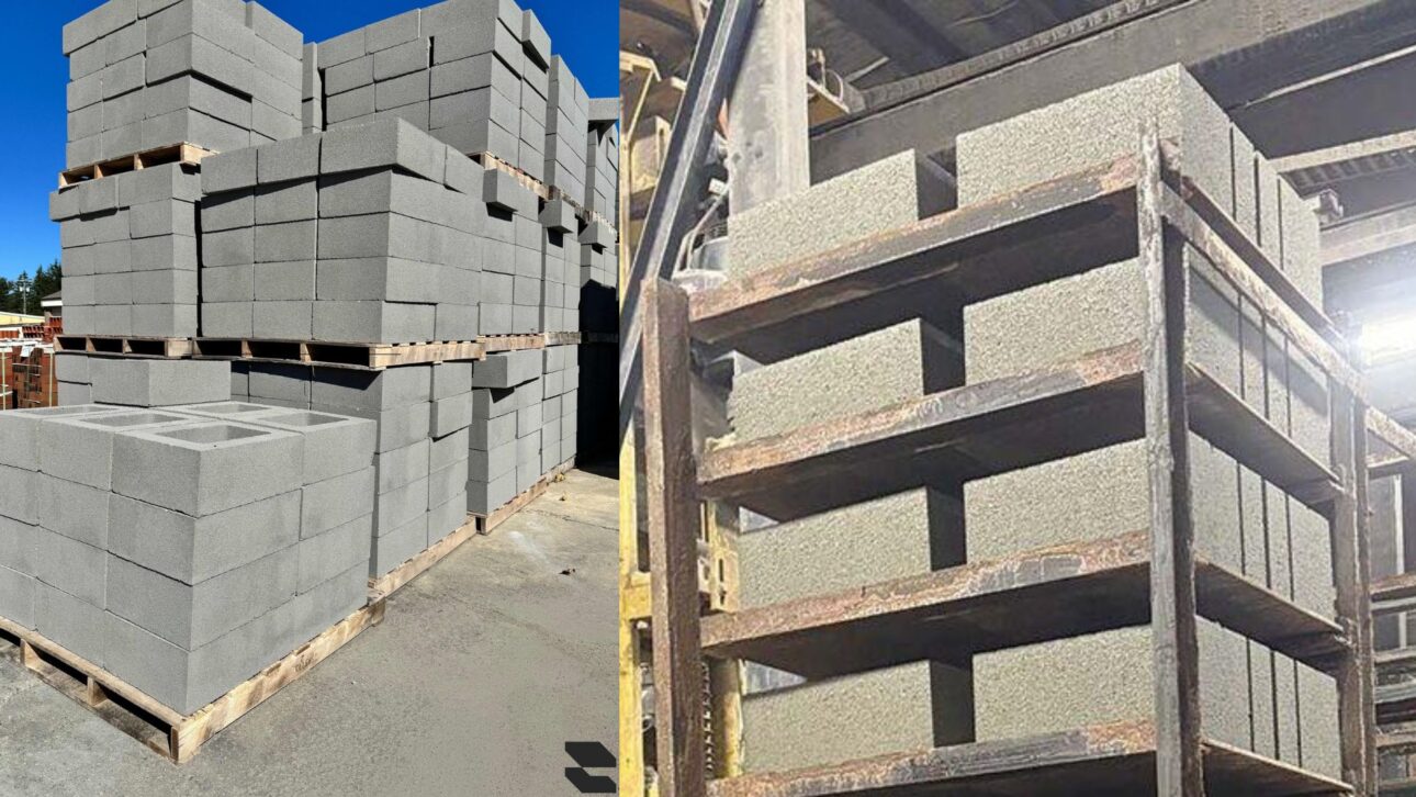 CarbonBuilt inicia nos EUA produção de blocos de concreto com até 50% menos cimento e uso de resíduos industriais reciclados.