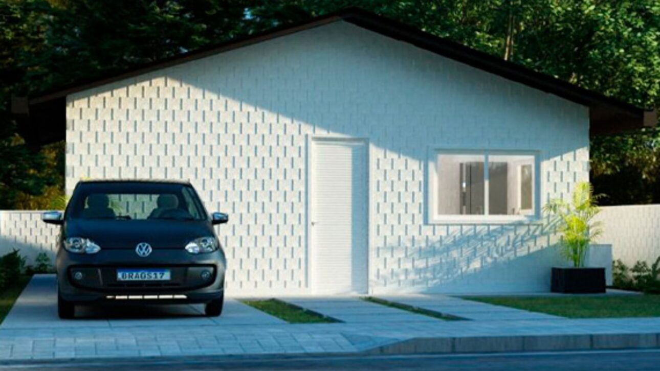 Entenda como casas de plástico reciclado no Brasil unem obra rápida, menos entulho e reaproveitamento de resíduos na construção civil.