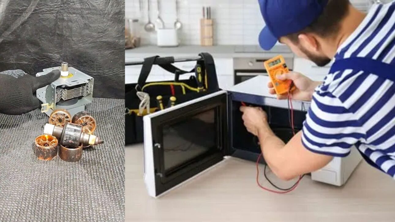 Micro-ondas descartados podem conter ouro de 22 quilates em componentes internos, como placas e conectores eletrônicos.