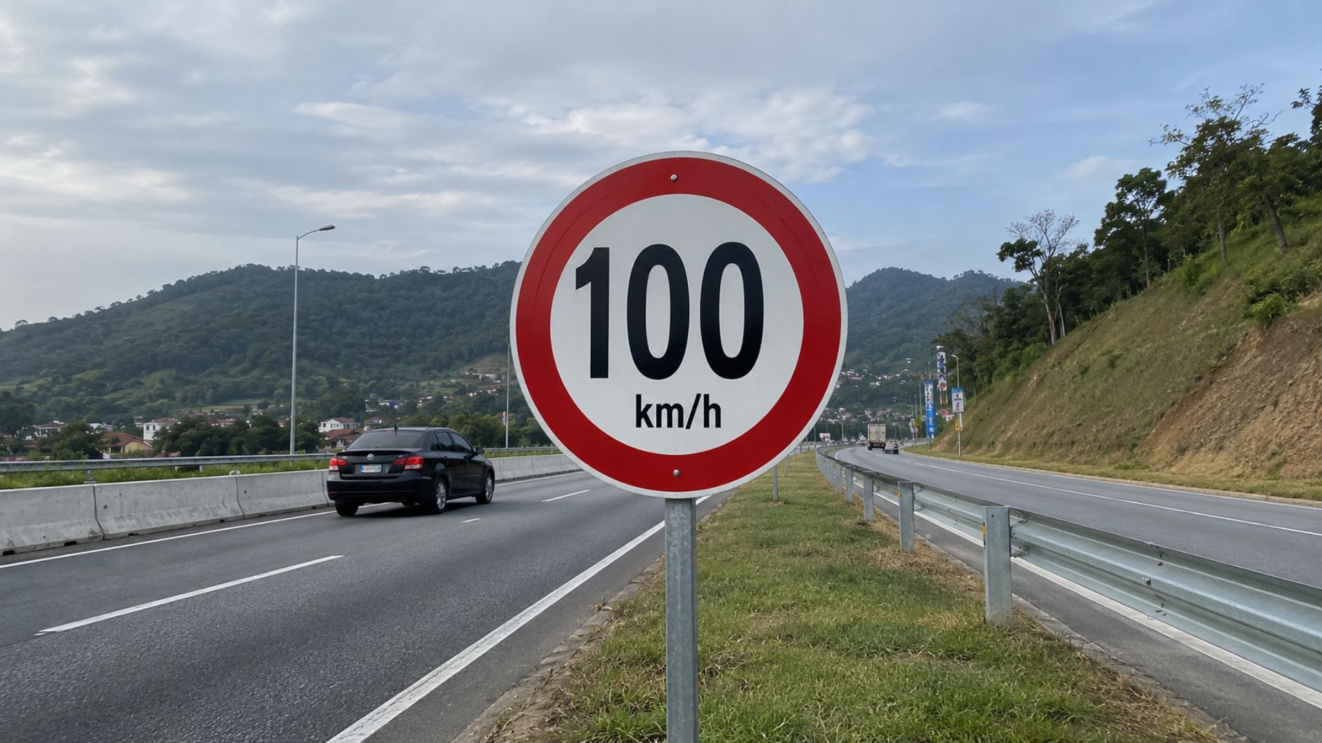 SC-486 entre Brusque e Itajaí passa a ter trecho com limite de 100 km/h após obras de R$ 12,4 milhões na Antônio Heil.
