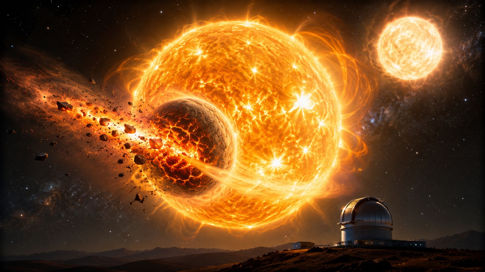 Estudo da USP identifica sinal químico em estrelas que podem ter engolido planetas e levanta dúvidas sobre a raridade do Sistema Solar.